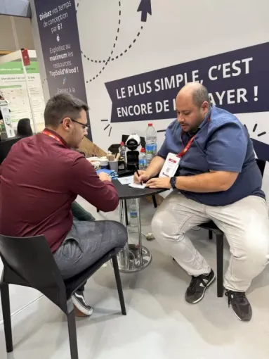 🔵Idéo Solutions ⚪ en direct de 🔴Batimat 2024 à Paris⚫ : Une expérience enrichissante pour les professionnels du bois ! 🪵, Roanne, Idéo Solutions